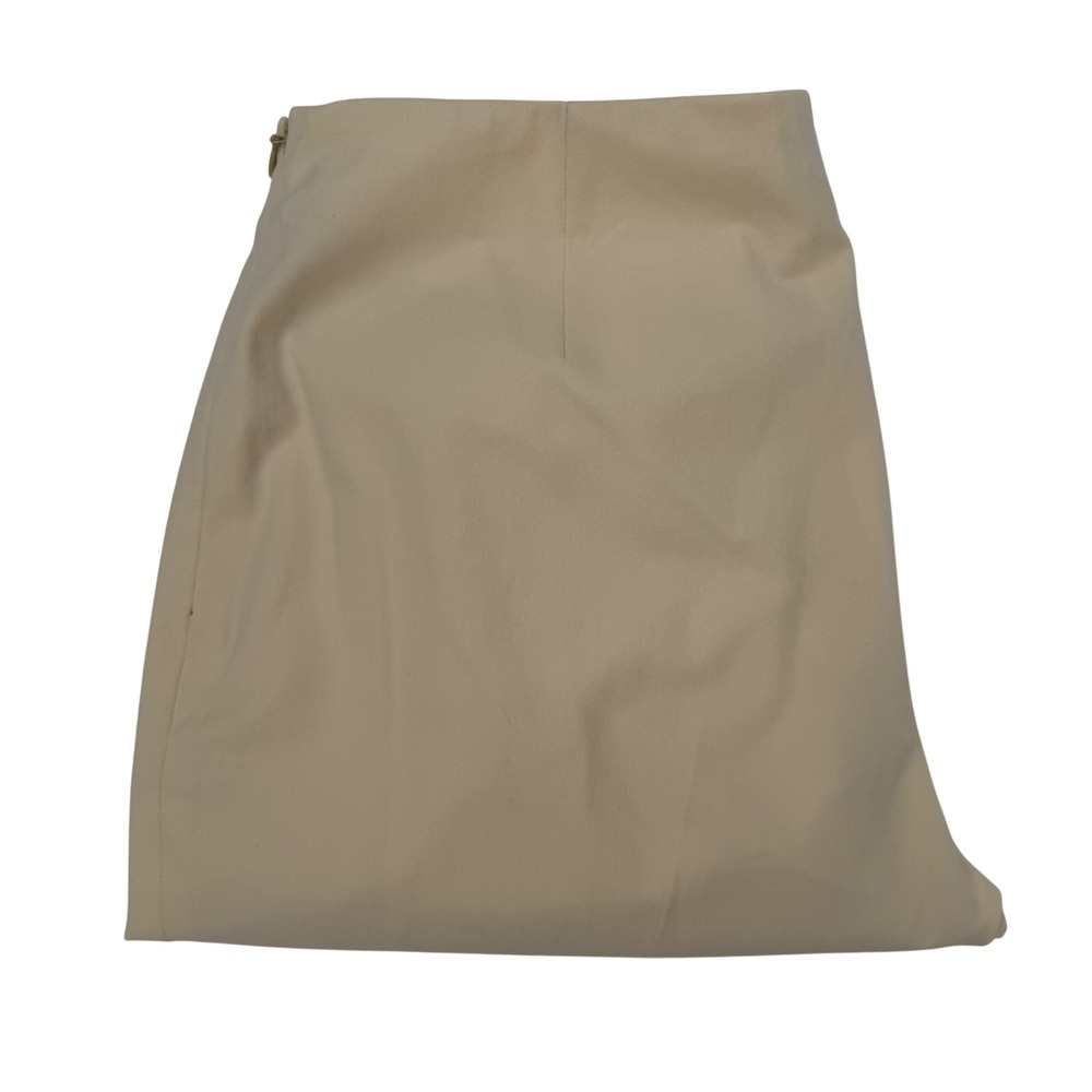 Piazza Sempione Audrey Pants Made in Italy Yellow Size IT‎ 44 Cotton Blend Crop